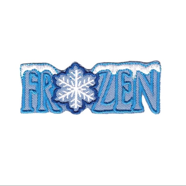 Frozen Iron on Patch