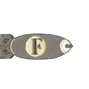 F Bomb Iron On Patch