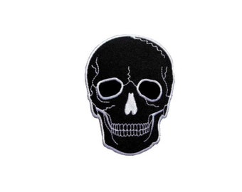 Opstrijkpatch schedel