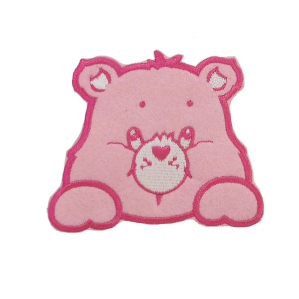 Écusson thermocollant rose Care Bear