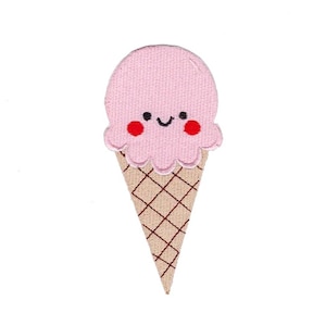 Eiswaffel Aufnäher