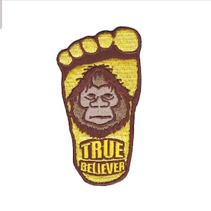 Big Foot Iron On Patch