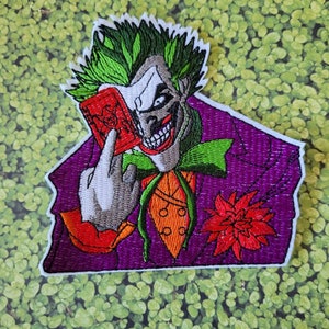 Joker Iron-On Patch