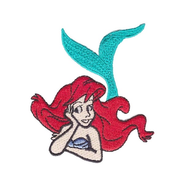 Die kleine Meerjungfrau | Ariel Aufnäher zum Aufbügeln
