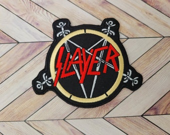Slayer Iron On Patch