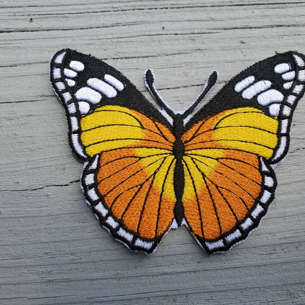 Monarch Butterfly Iron On Patch