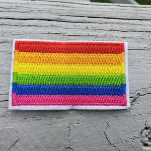 LGBTQ Pride Flag Iron On Patch