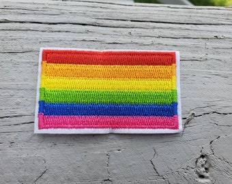 LGBTQ Pride Flag Iron On Patch
