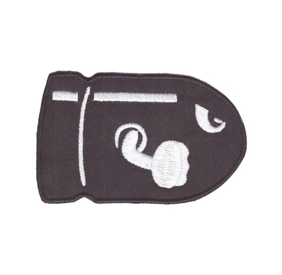 Bullet Bill | Super Mario Brothers Iron On Patch