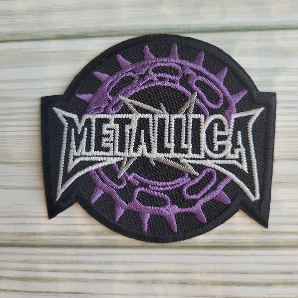 Metallica Iron On Patch