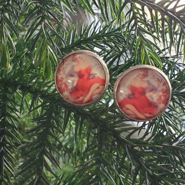 Pin up Girl Earrings Etsy