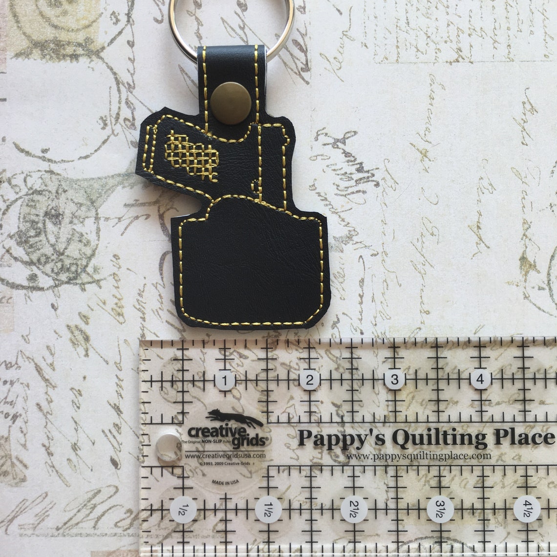 Hand Gun Key Fob CUSTOMIZABLE Concealed Carry Permit Gun Etsy