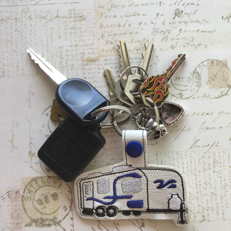 Pull Camper Key Fob TagALong Camper RV Camping Camper Etsy