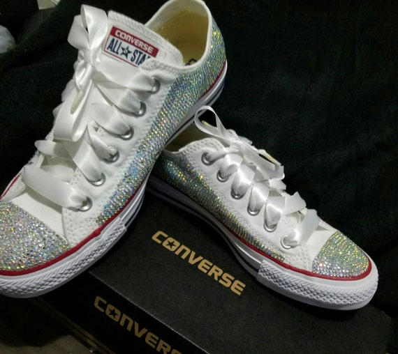 wedding bling converse