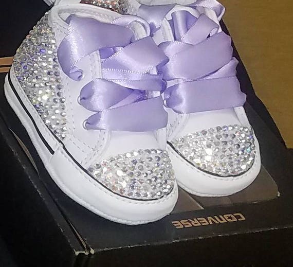 bedazzled chucks for babies