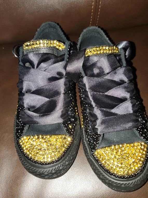 embellished converse sneakers