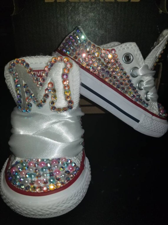 Bling out wedding chuck taylors 2025