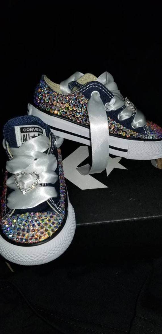 toddler bling converse shoes