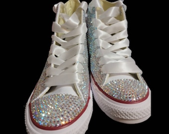 bling high top sneakers