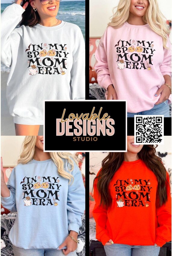 Sweat-shirt Personnalisé Pour Maman D'Halloween