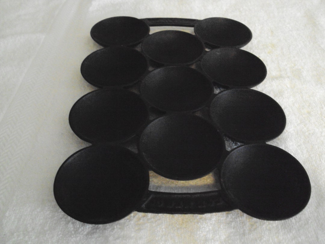 Cast Iron Gem Pan Etsy