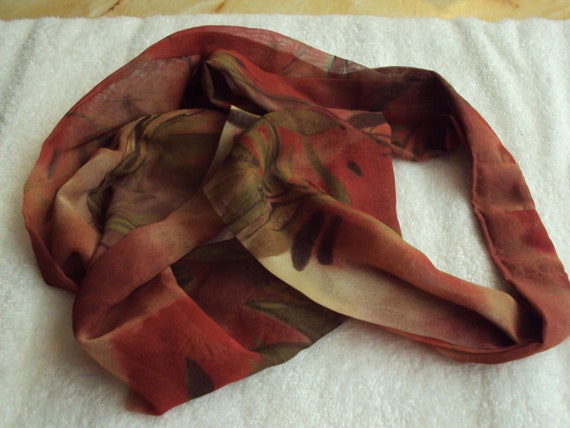 Lot of Five Scarfs - image 5