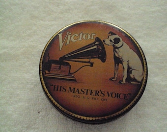 RCA Victor Metal Tin