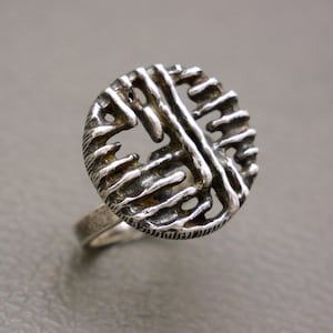 835 Silver Ring - Etsy