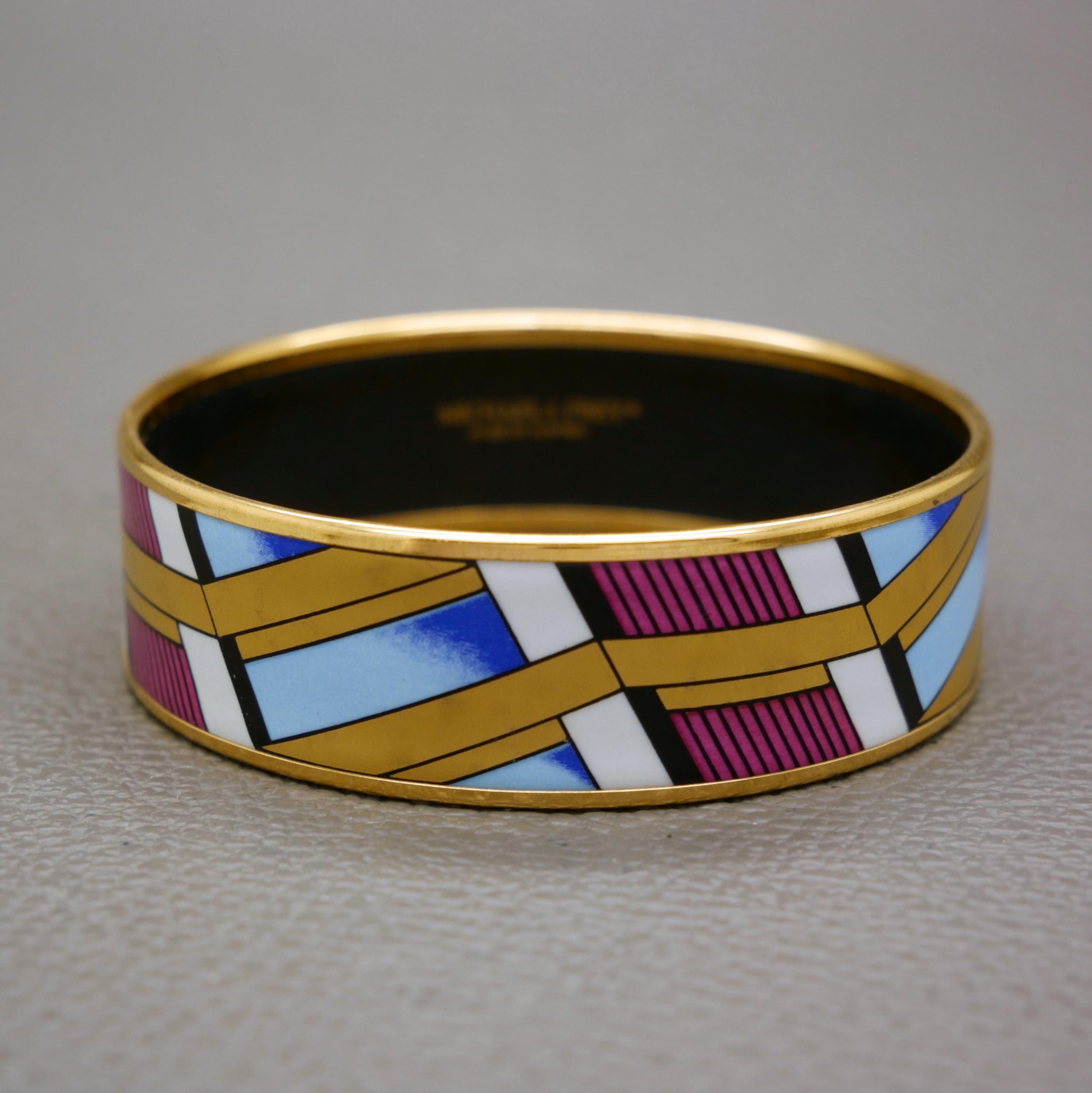 Michaela Frey ヴィンテージ エナメル バングルブレスレット：24