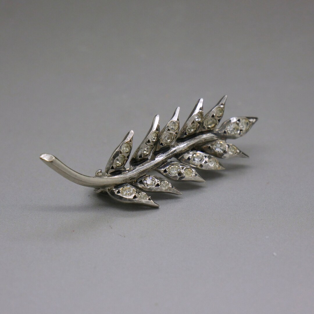 Broche Décorative Strass Cristal BR095 - Épingle Pour Mariage, Gâteau, Invitation - Neuf Sans Emballage