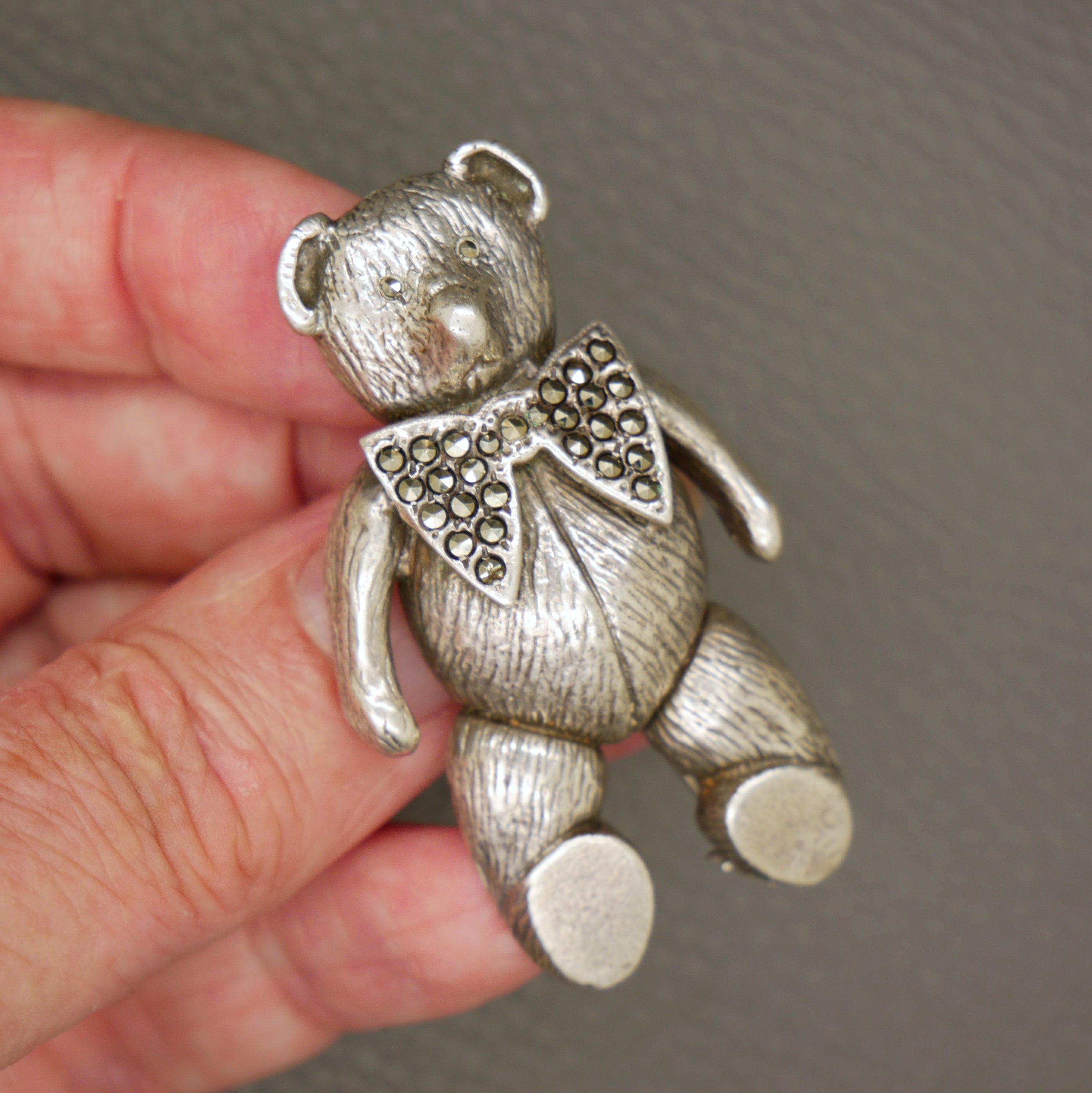 Bear brooch sale