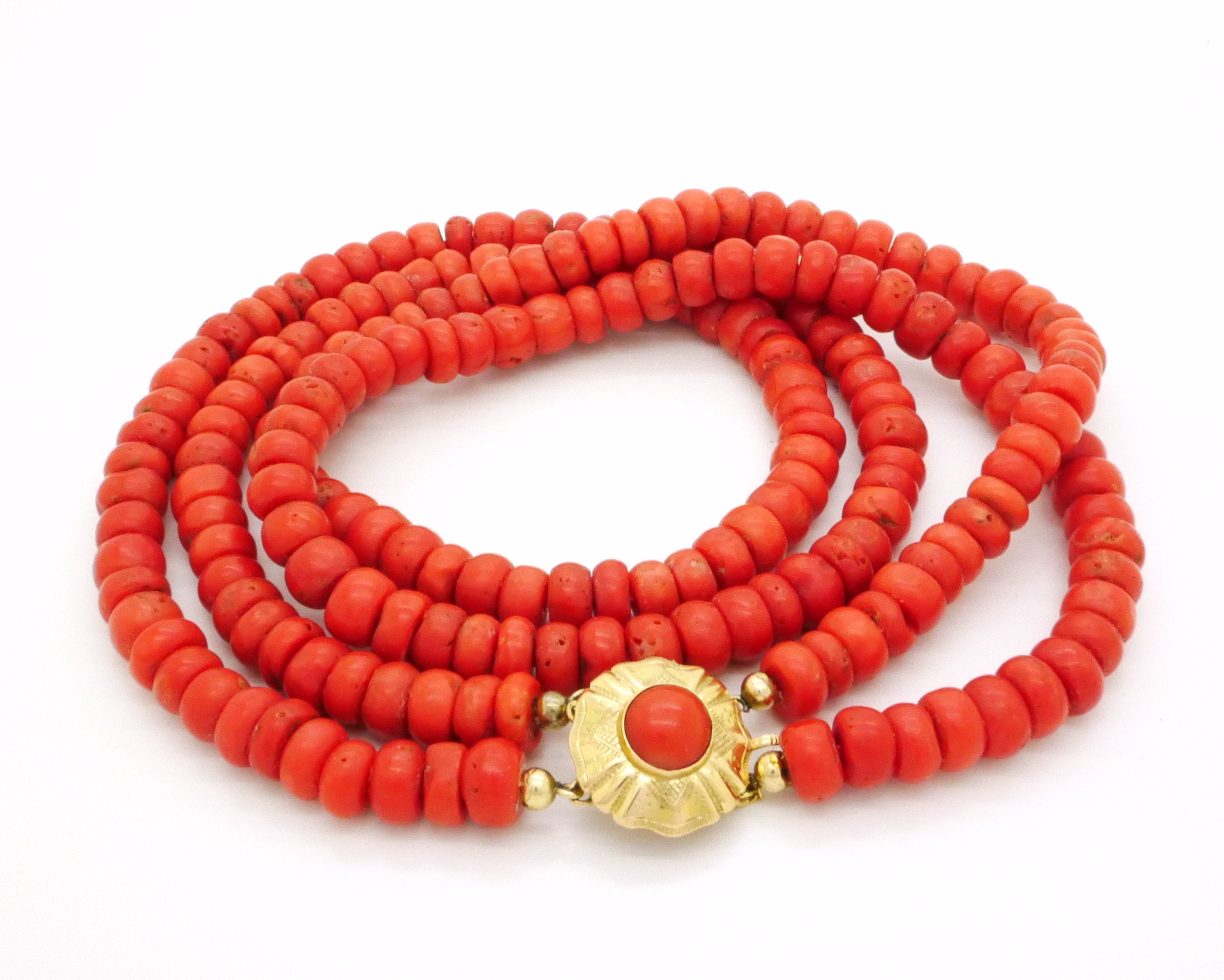 Long 22inch Orange Coral Beaded Jewelry Red Corals Gift for Necklace  Minimalist Coral Necklace Rondelle Corals Chain - Etsy | Coral beads,  Beaded jewelry, Coral jewelry