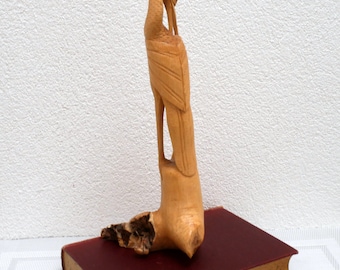 ★大型60cm★目立つ★インドネシア伝統彫り物★手掘り工芸品 Yahoo!オークション -「インドネシア 木彫」の落札相場・落札価格