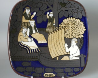 カレワラ アラビア フィンランド ウォールプレート：1982-1984