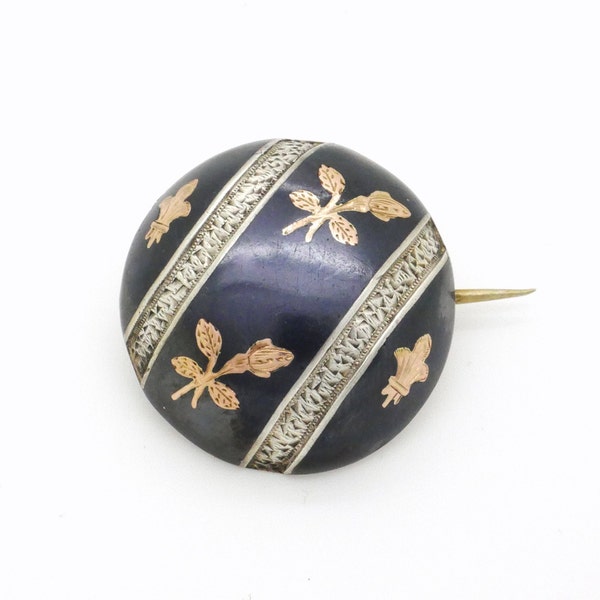Small Silver Brooch - Etsy