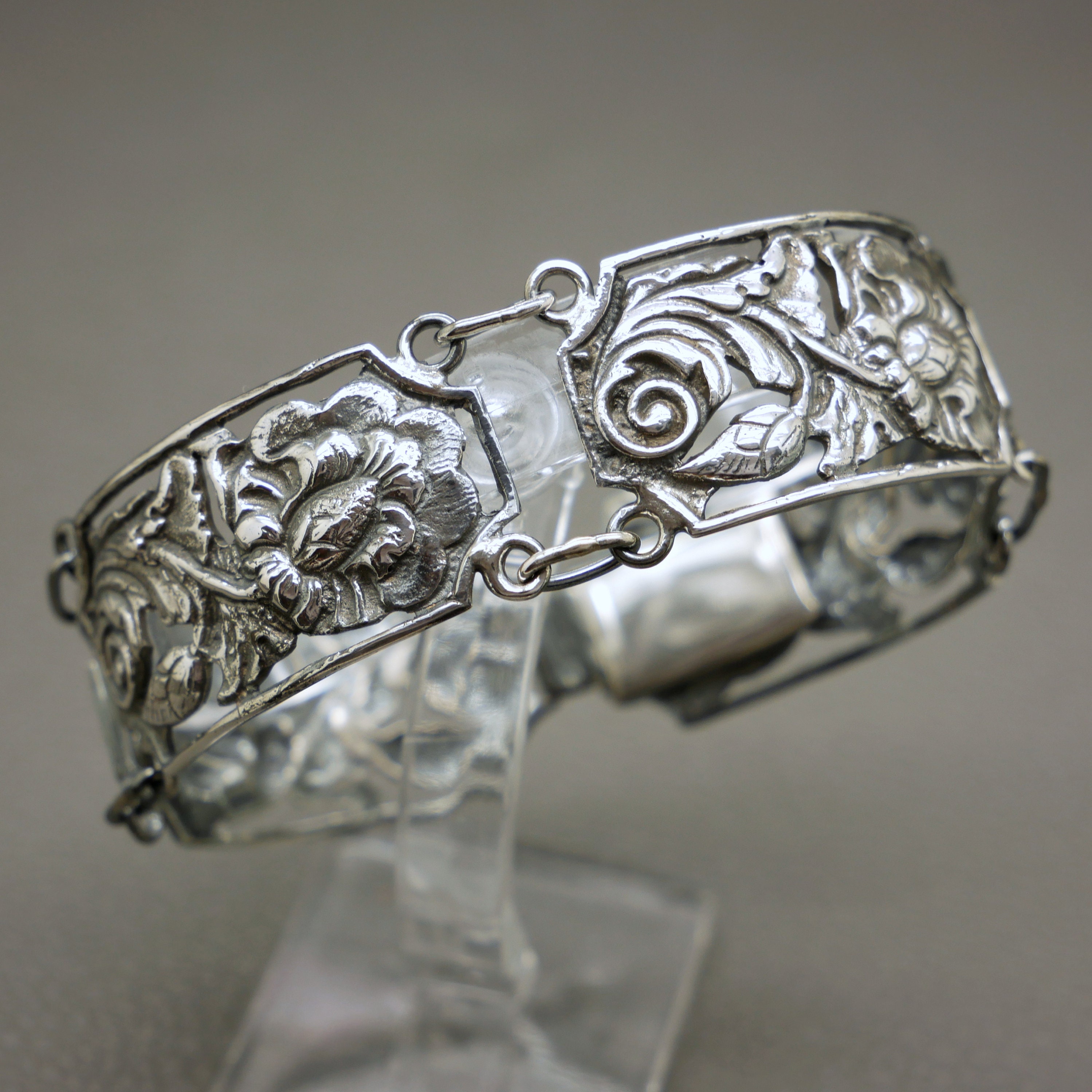 Vintage Gilt Sterling Silver 800 Cameo Women's Jewelry