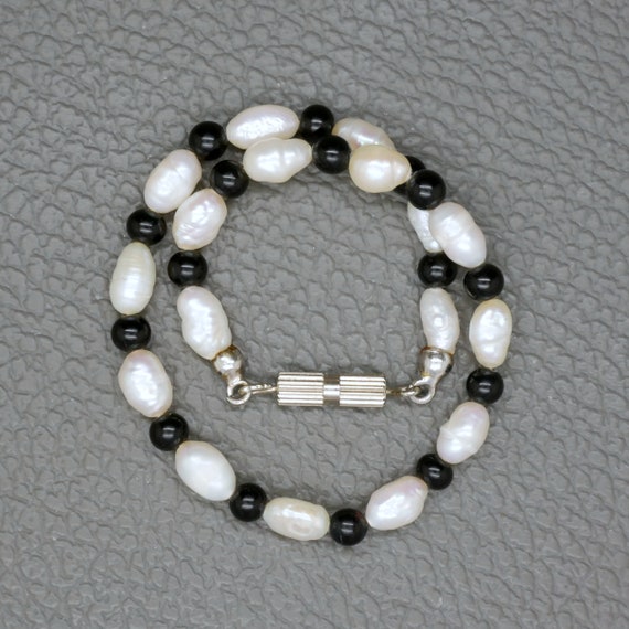 Baroque Pearl Bracelet, natural freshwater pearl … - image 7