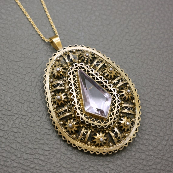 Pendente Argento Pietra Naturale Pietra Preziosa In Argento Per Carica O Impostazione - Ideale Per Gioielli Fai-da-te E Riparazioni Ciondolo Pietra Preziosa Montatura Argento - Foto 4