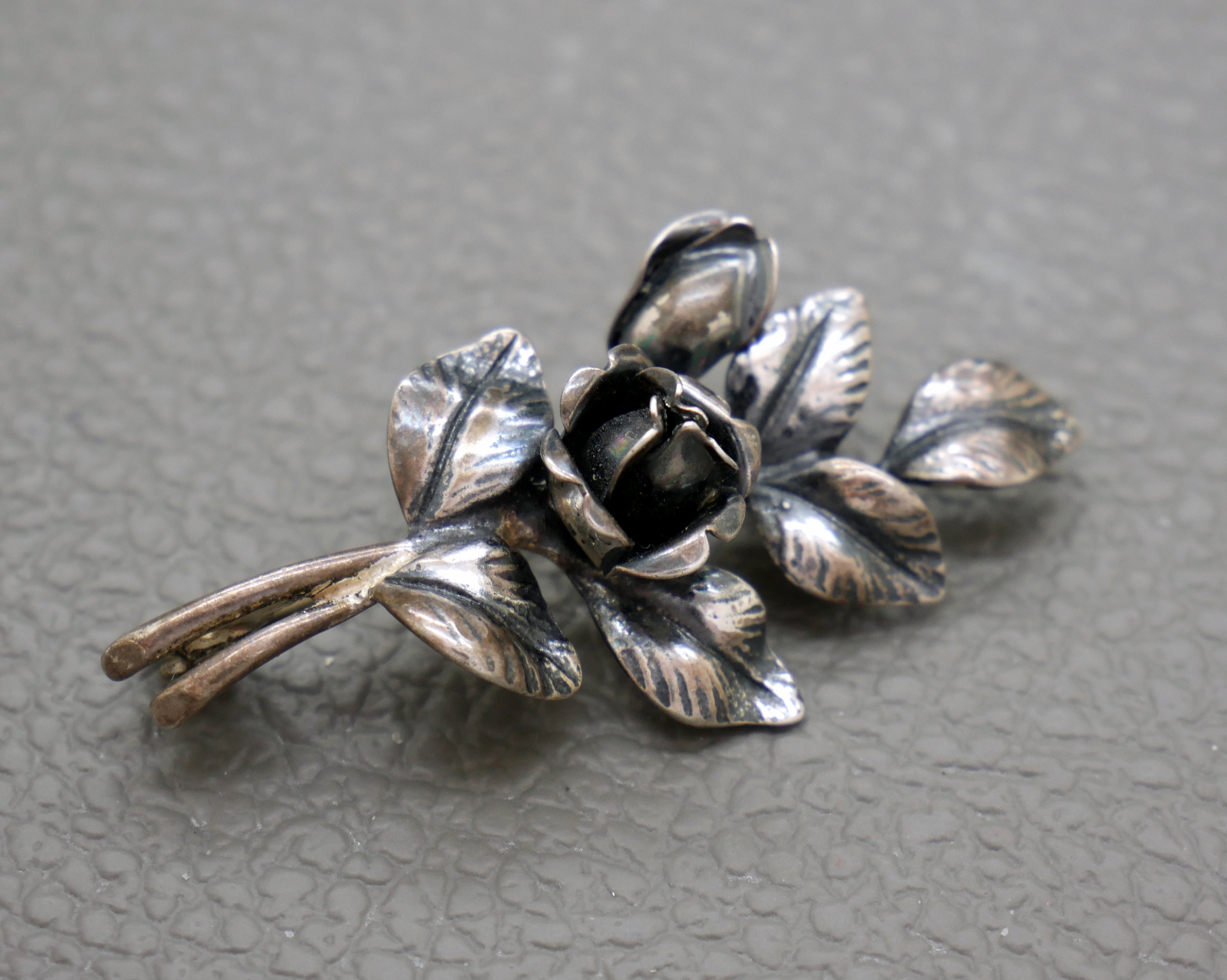 希少 Vintage   425 Brooch 925 Vintage Handarbeit German Brooch 800 Silver 10 Grams | eBay