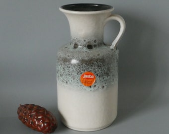 Jopeko Fat Lava Planter, Red Gloss, West Germany Pottery - Etsy