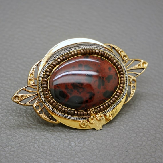 Early 1900's Vintage Navajo Petrified Wood Sterling Native American Jewelry Silver Bracelet Early 1900's Vintage Navajo Petrified Wood Sterling Native American Jewelry Silver Bracelet