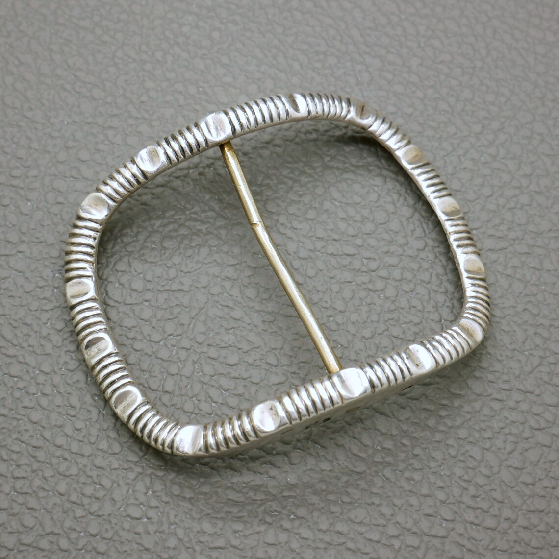Silver Buckle Belt