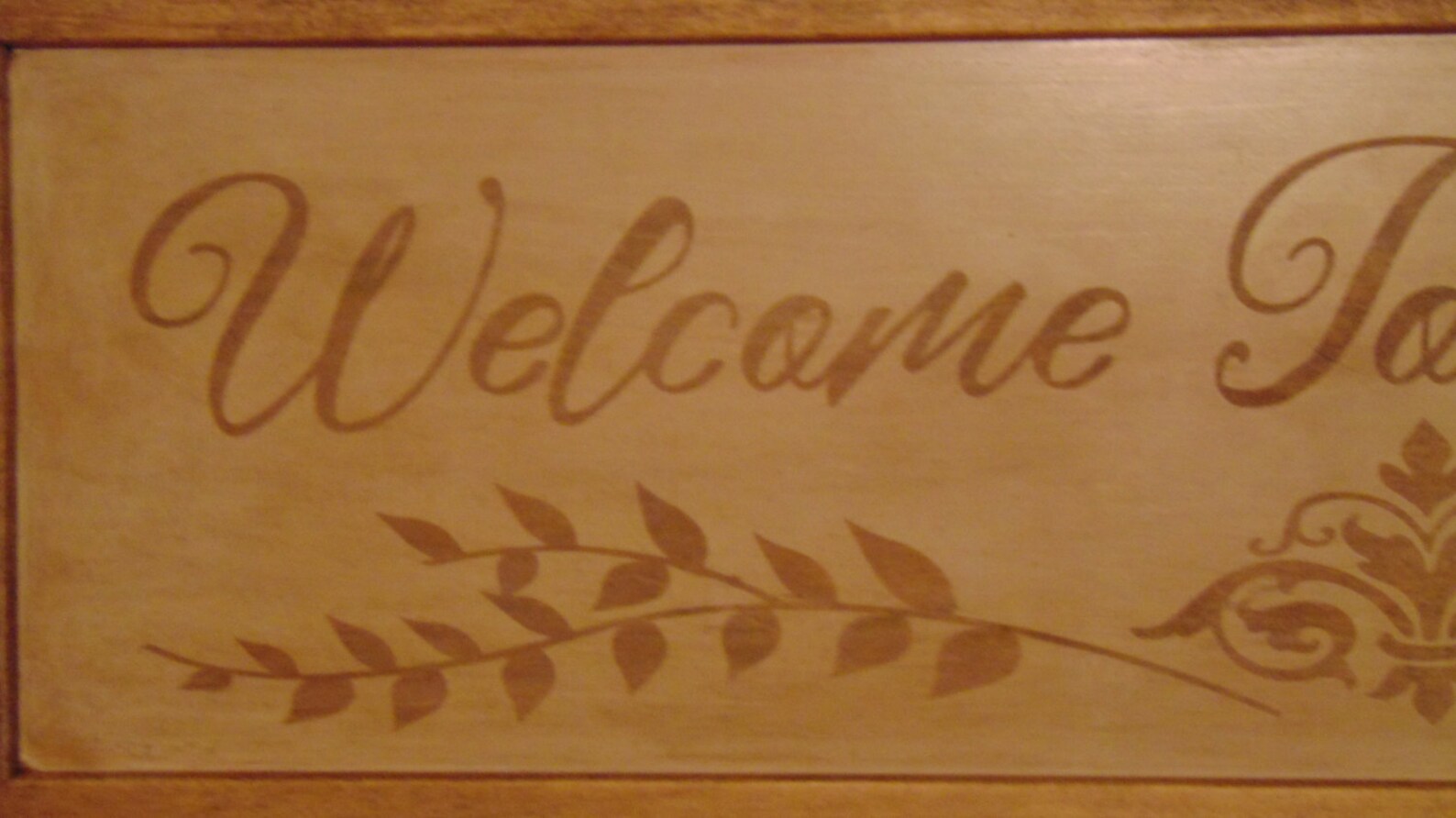 LARGE Wooden Welcome to Our Home Sign Welcome Sign Entryway - Etsy