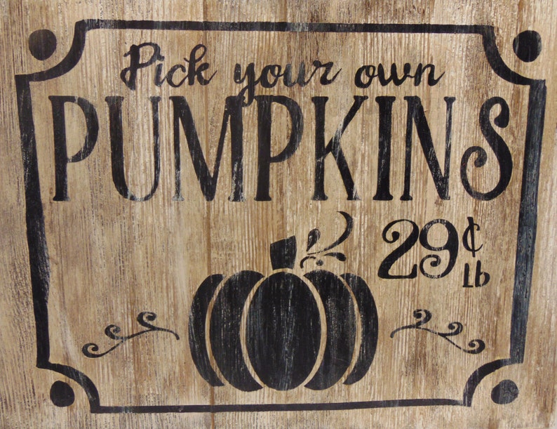 Handmade Pumpkin Sign Wooden Pumpkin Sign Fall Sign Pumpkin - Etsy