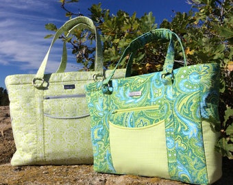 Sidekick Tote & Megan Travel Tote PDF Pattern