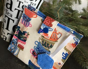 Tea Time Tea Wallet PDF Pattern