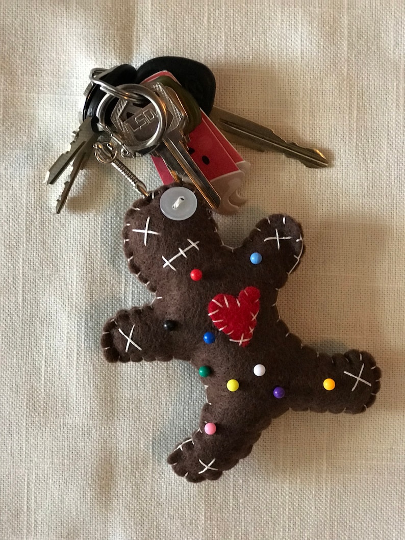 brown voodoo doll