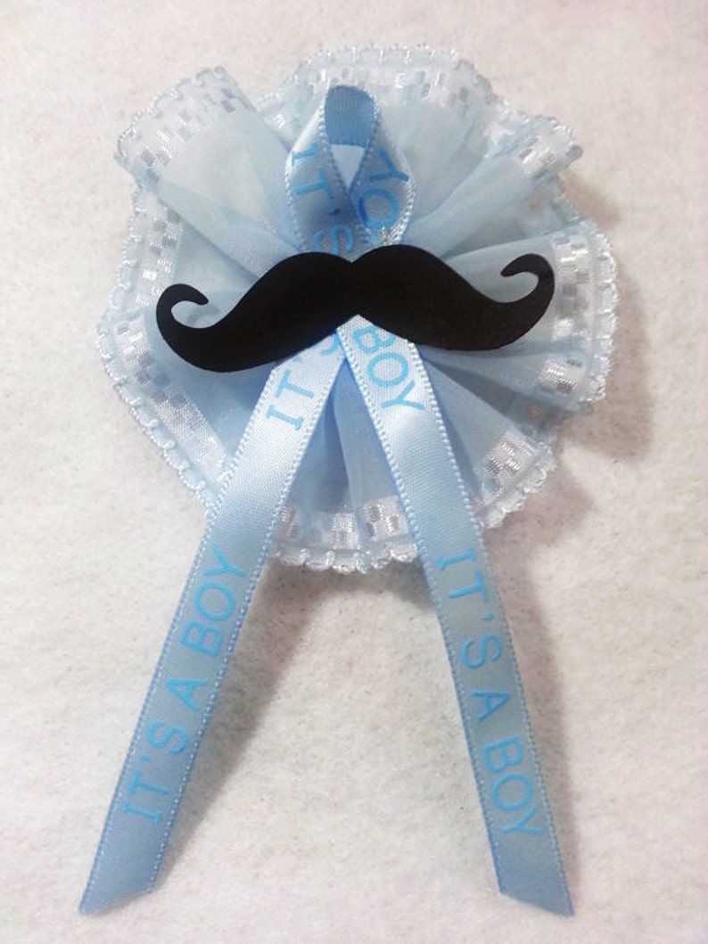12 Little Man Baby Shower Corsage Little Man Baby Shower Modern Baby Shower Mustache Baby Shower Corsage