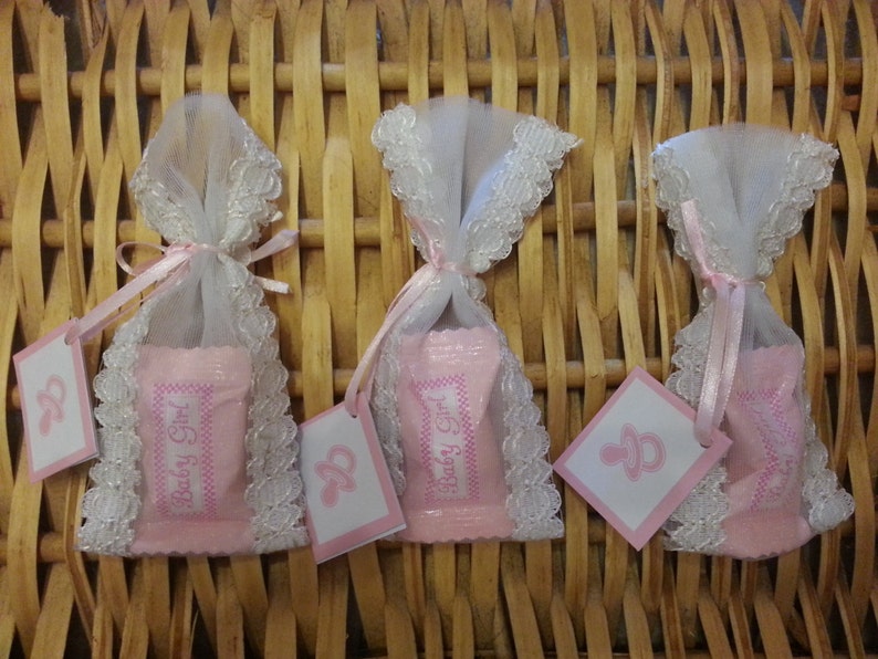 12 Baby Shower Favors Elegant Candy Holder