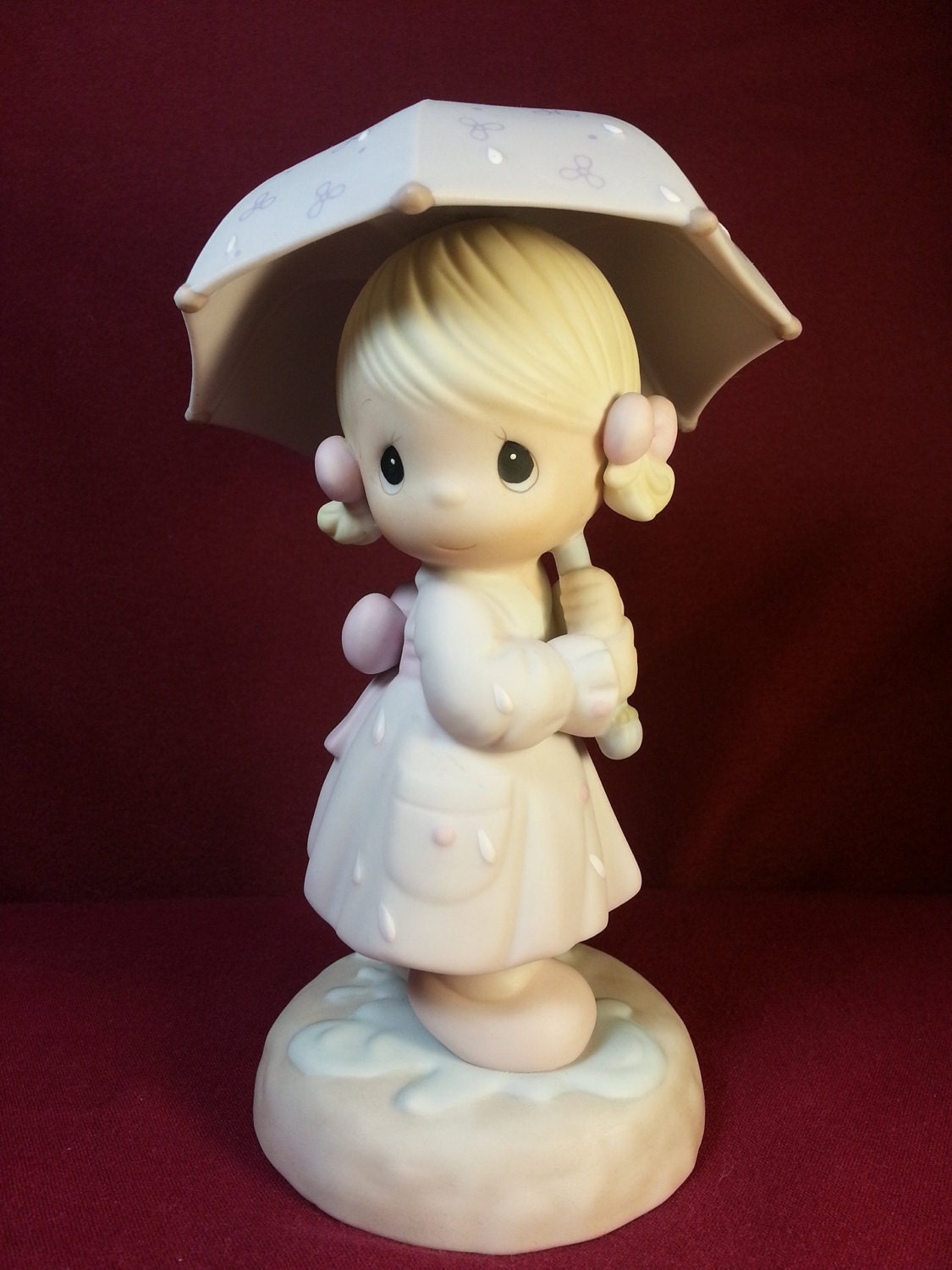 April Precious Moments Figurine Precious Moments Figurines Etsy April Precious Moments Figurine Precious Moments Figurines Etsy